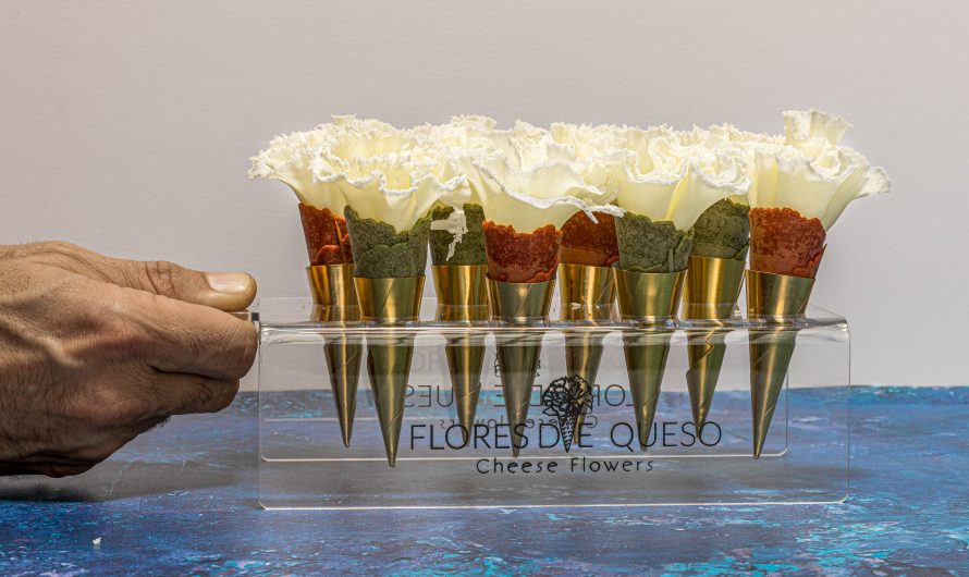 FLORES DE QUESO, LAS OBRAS DE ARTE GASTRONOMÍCO QUE CREA UN HERRERO DE BILBAO