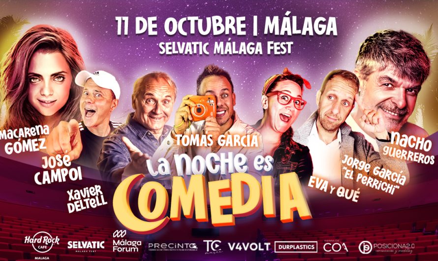 LA NOCHE ES COMEDIA ATERRIZA EN PLENA GRAN VIA DE MADRID